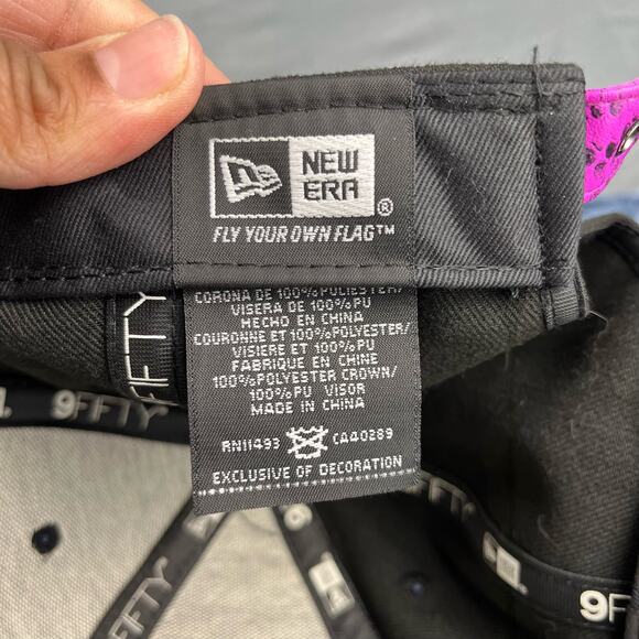 Chicago Bulls Hat Snakeskin Style New Era 9Fifty Strapback Hardwood Classics NBA - Picture 6 of 14